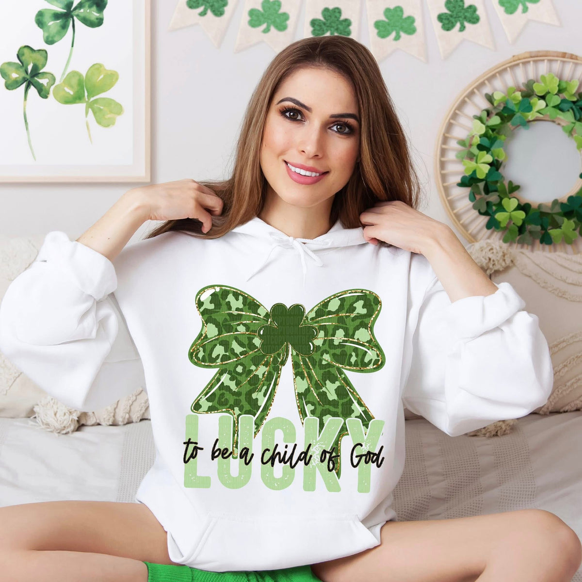 Lucky to be a child of god (SDD) DTF transfer