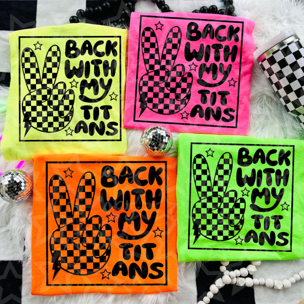 Back with my titans BLACK (Virgo) 109082 DTF transfer