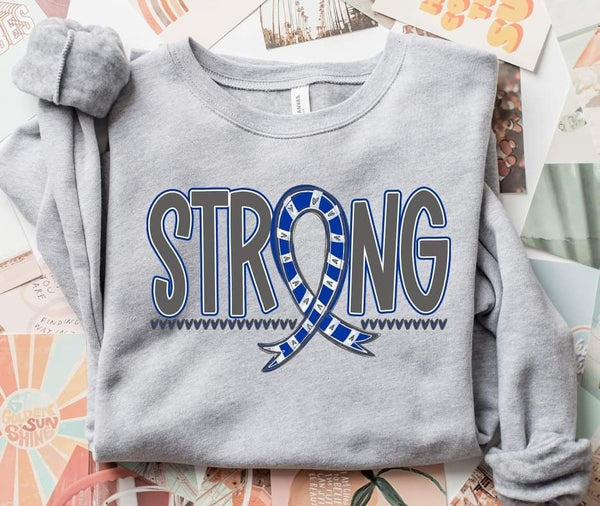 Strong dark blue ribbon (S&G) 52745 DTF transfer