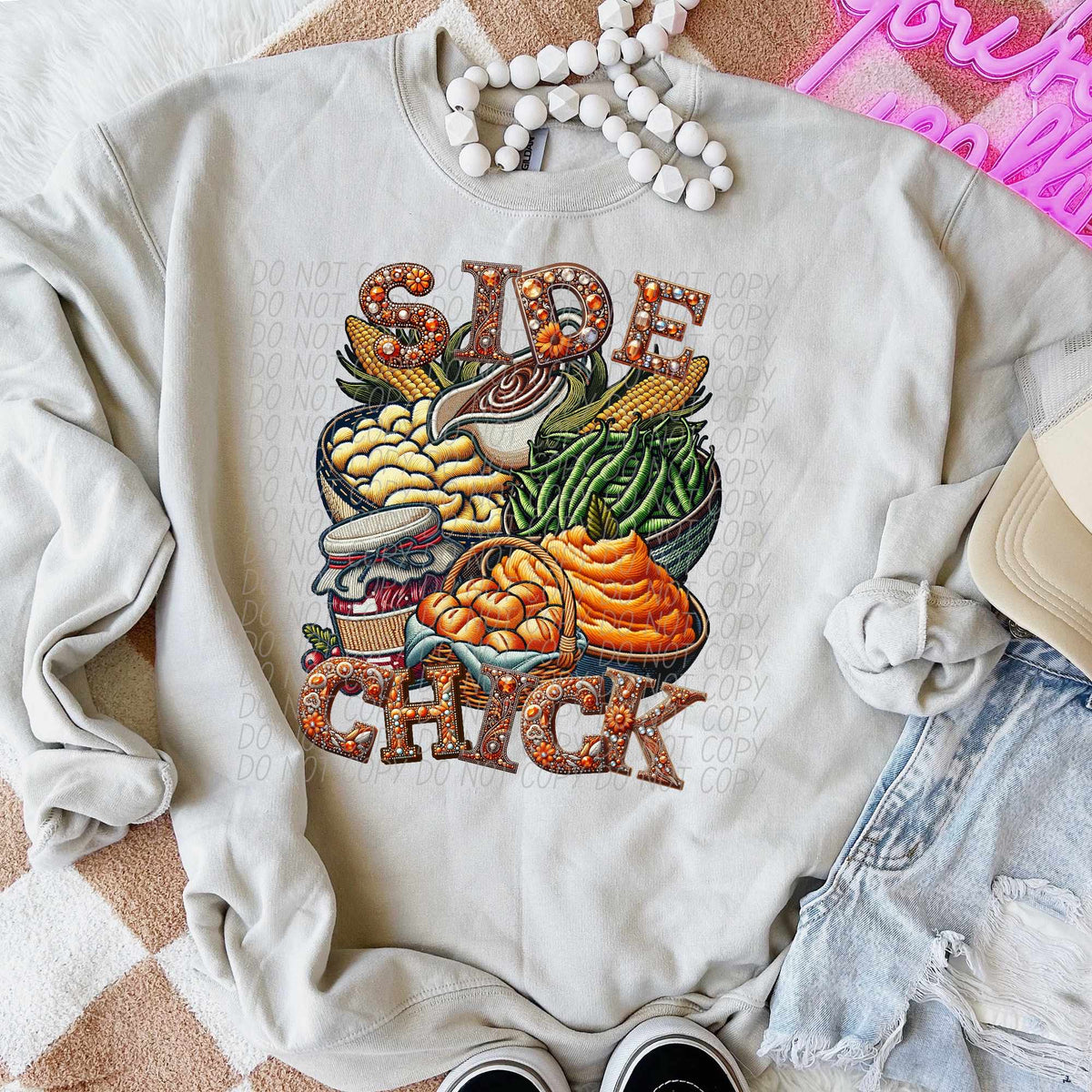 Side chick (CITY) 62338 DTF transfer