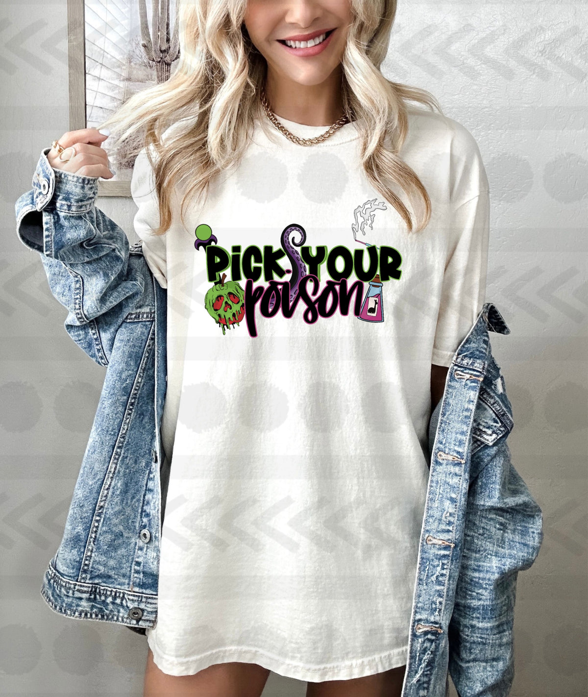 Pick your poison 14164 DTF transfer
