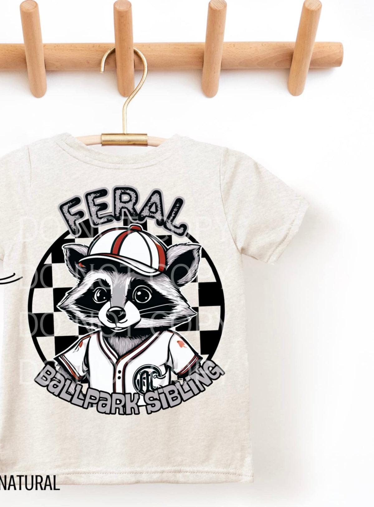 Feral ballpark sibling (CSG) 87163 DTF transfer
