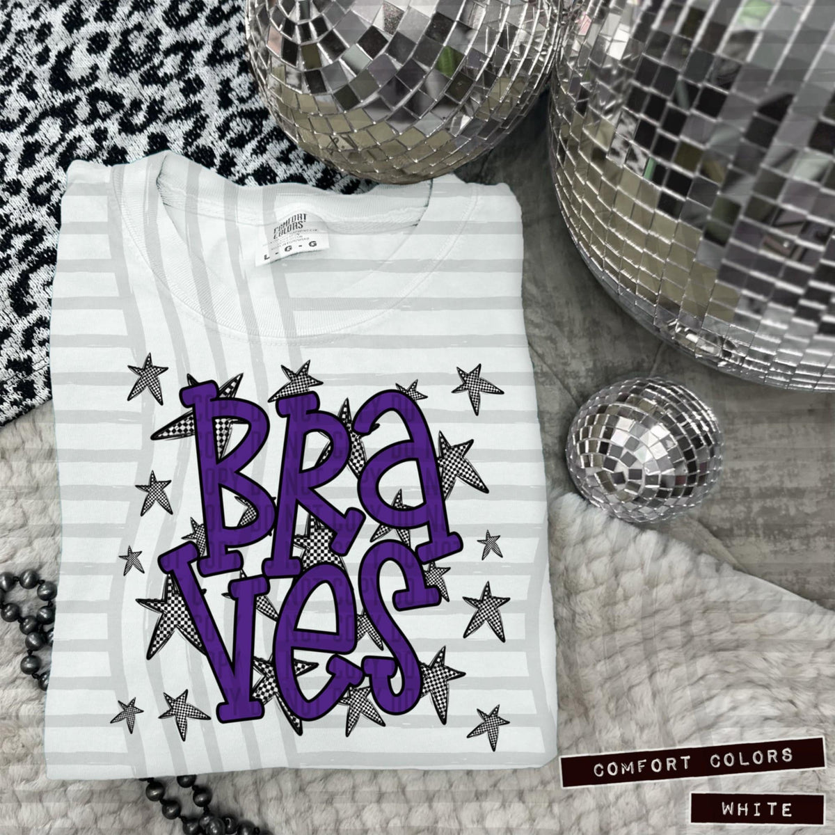 Purple Staggered Mascots (Caplinger)