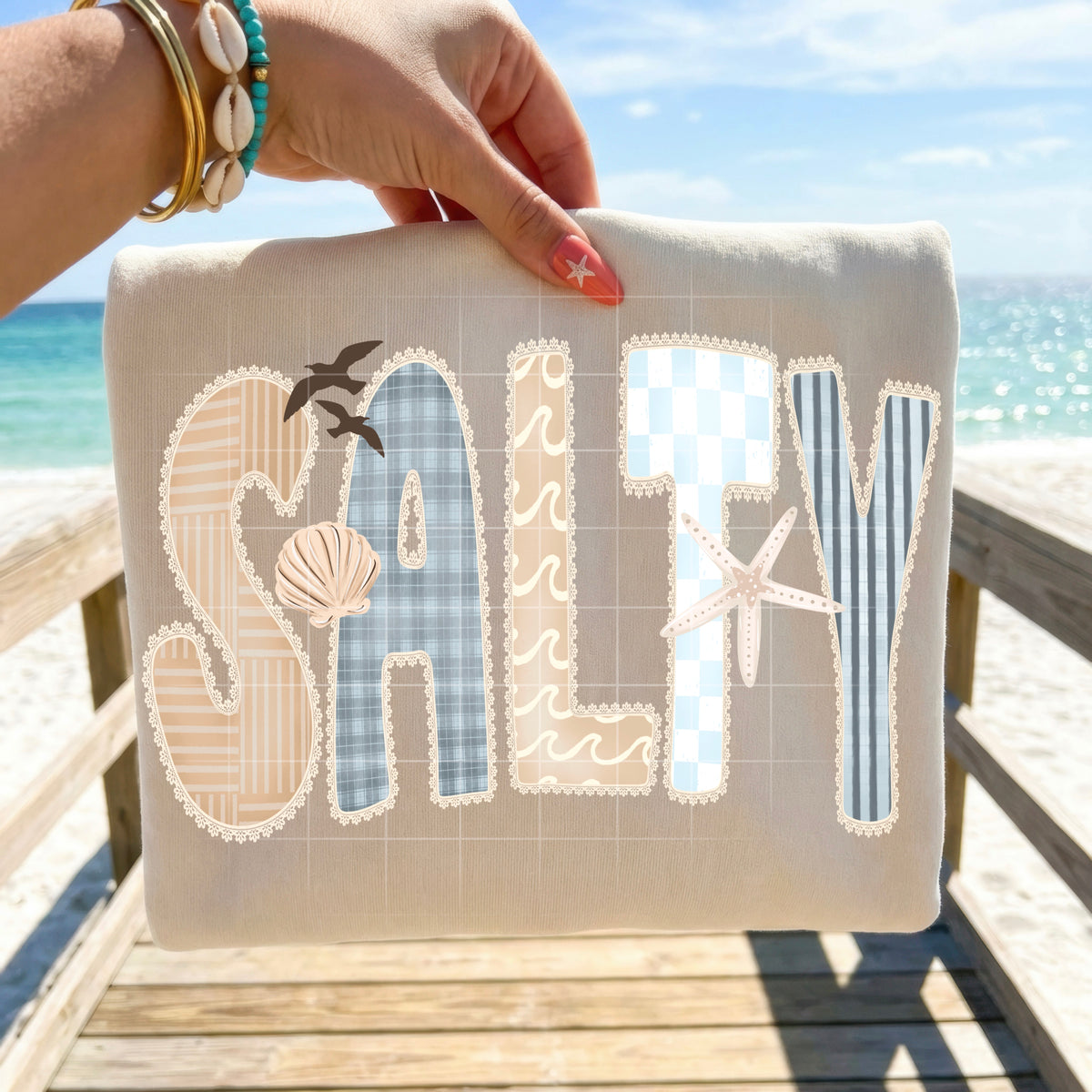 Salty Lace (CSC) DTF Transfer