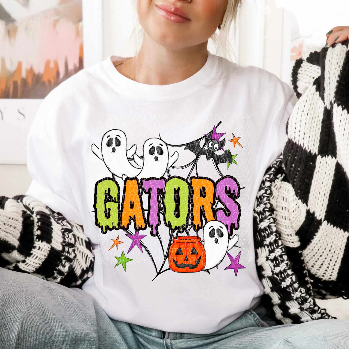 Gators Halloween (City) DTF transfer