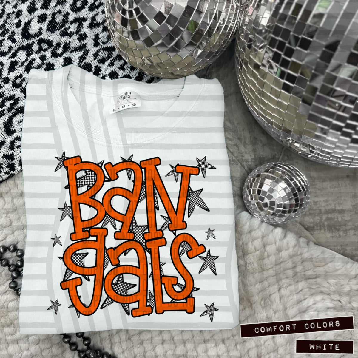 Orange Staggered Mascots (Caplinger)