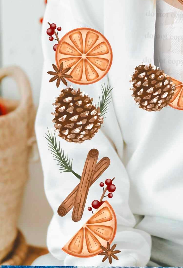 Fall drink sleeve (CSC) 55595 DTF transfer