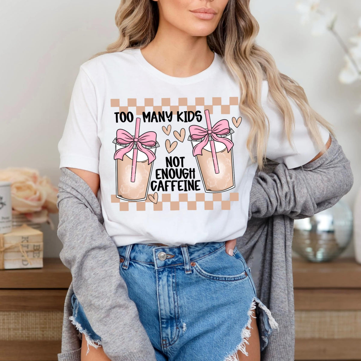 Too many kids not enough caffeine (CMD) 92213 DTF transfer