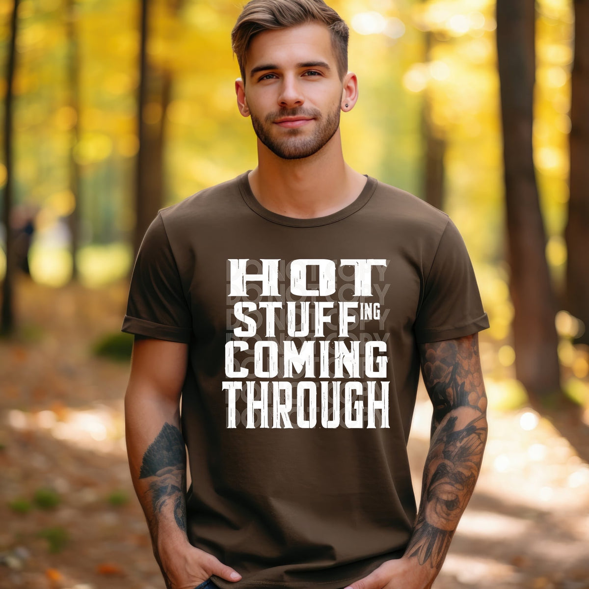 Hot stuffing coming through WHITE (DD) 58278 DTF transfer