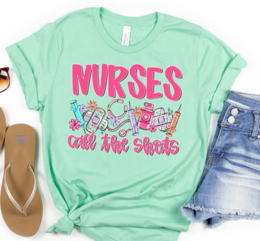 Nurses call the shots (S&G) 96334 DTF transfer
