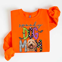 Spooky dog mom golden doodle 55480 DTF transfer