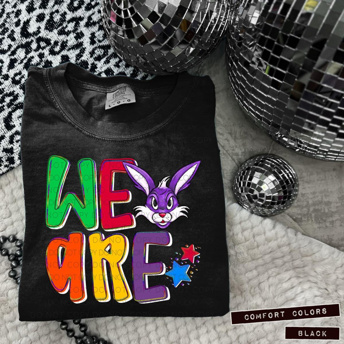 We are jackrabbits purple (Caplinger) 100687 DTF transfer