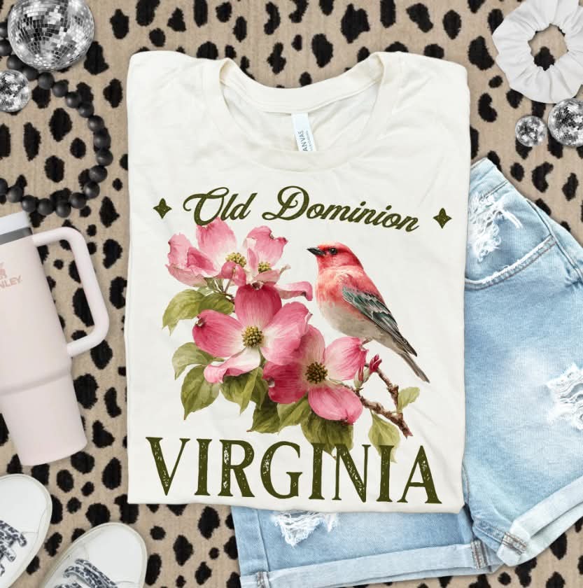 Virginia flowers (s&g) DTF Transfer
