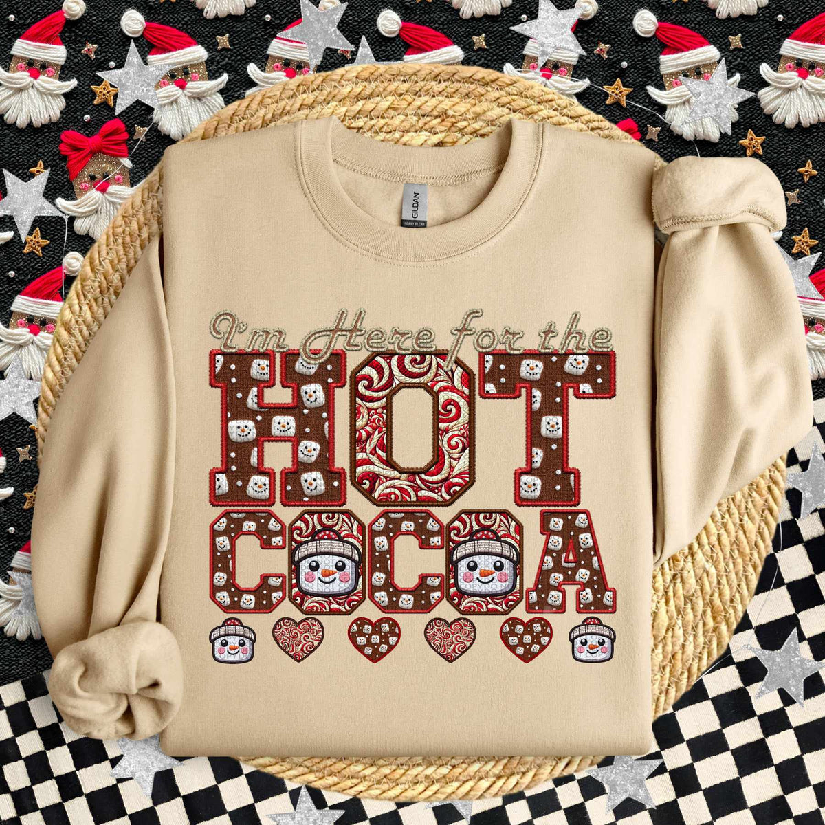 I’m here for the hot cocoa (HW) 65082 DTF transfer