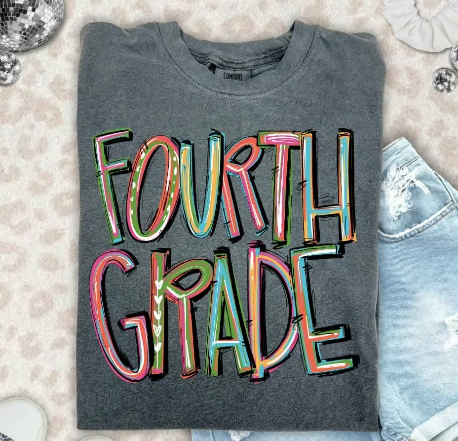 Fourth grade pixie words (S&G) DTF Transfer