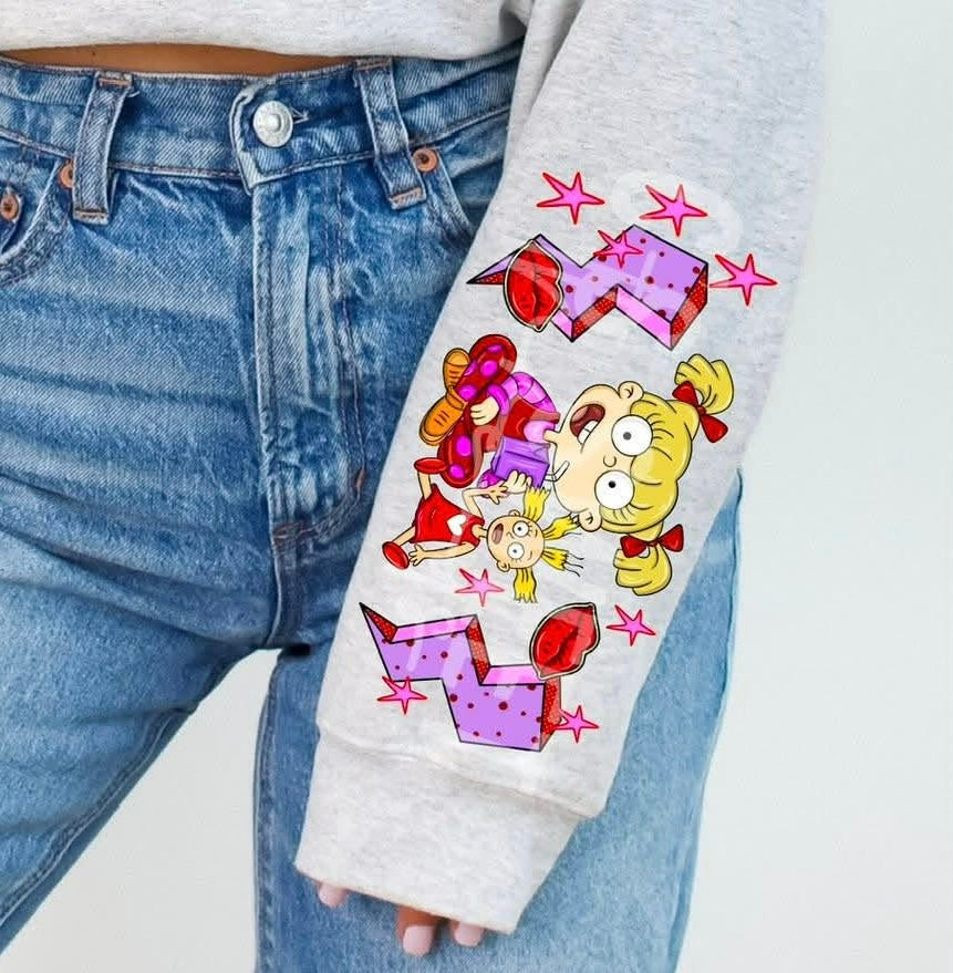 Queen of Hearts (SET OF TWO SLEEVES) (c’s) DTF transfer