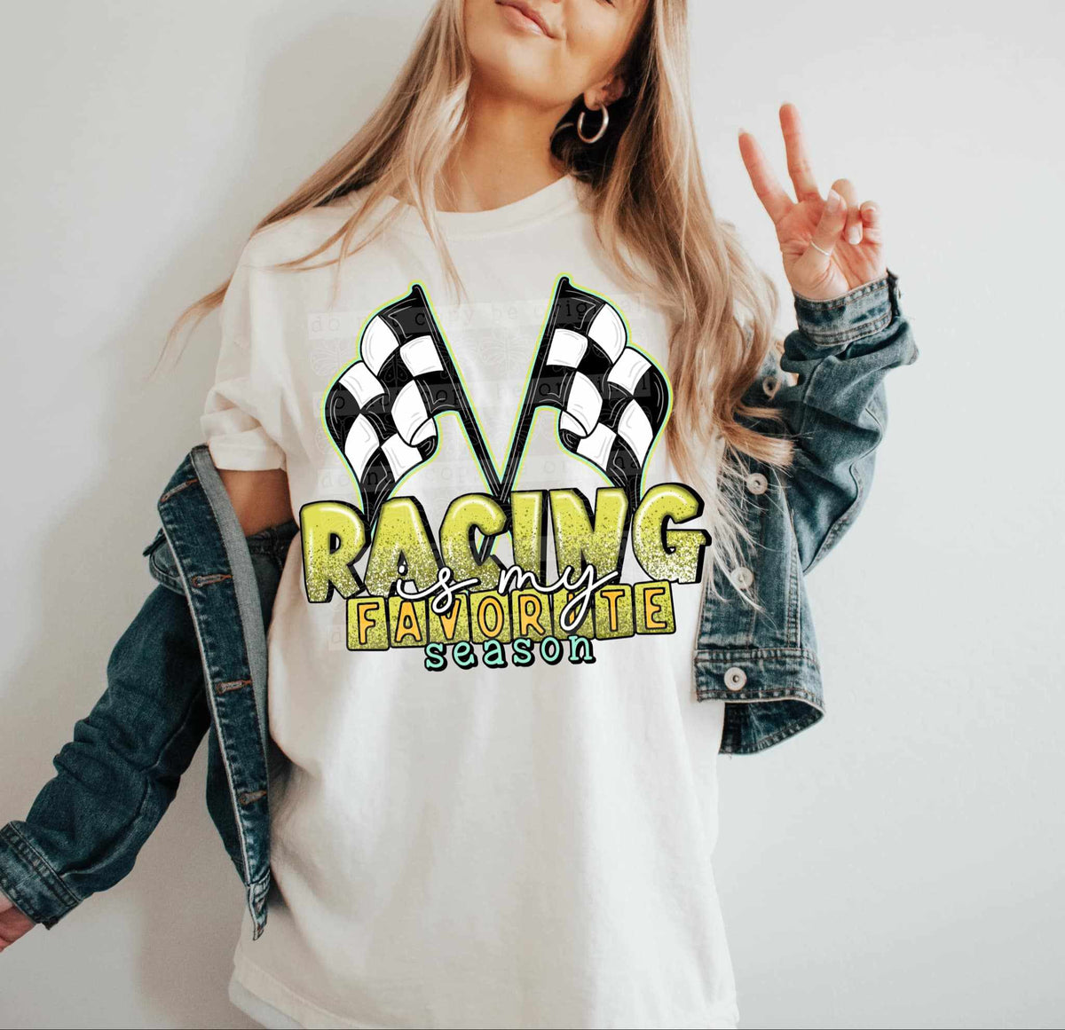 Racing is my favorite season 84255 DTF transfer
