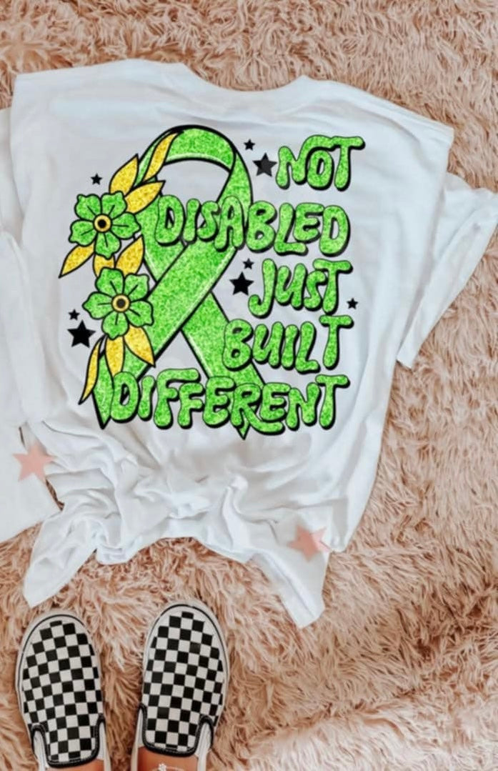 Not disabled just built different BACK 92132 DTF transfer