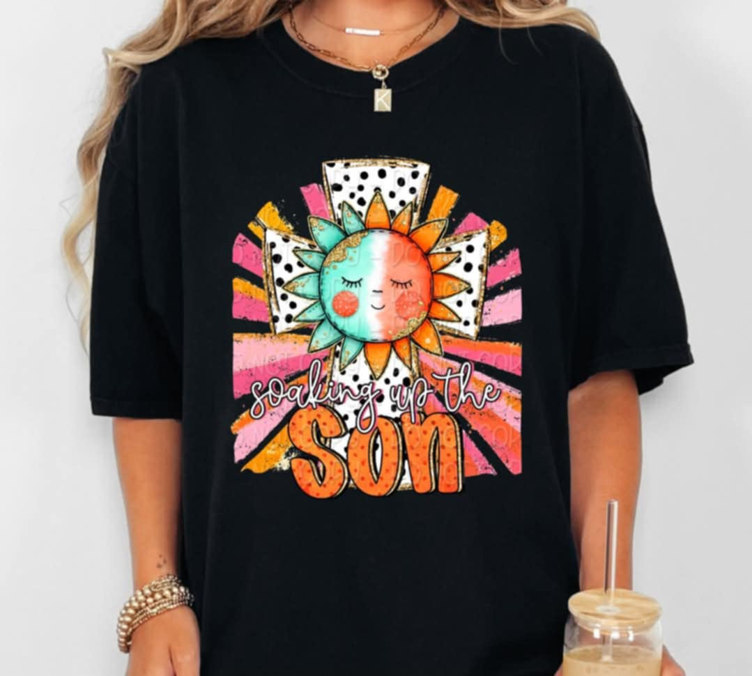 Soaking up the son 106524 DTF transfer