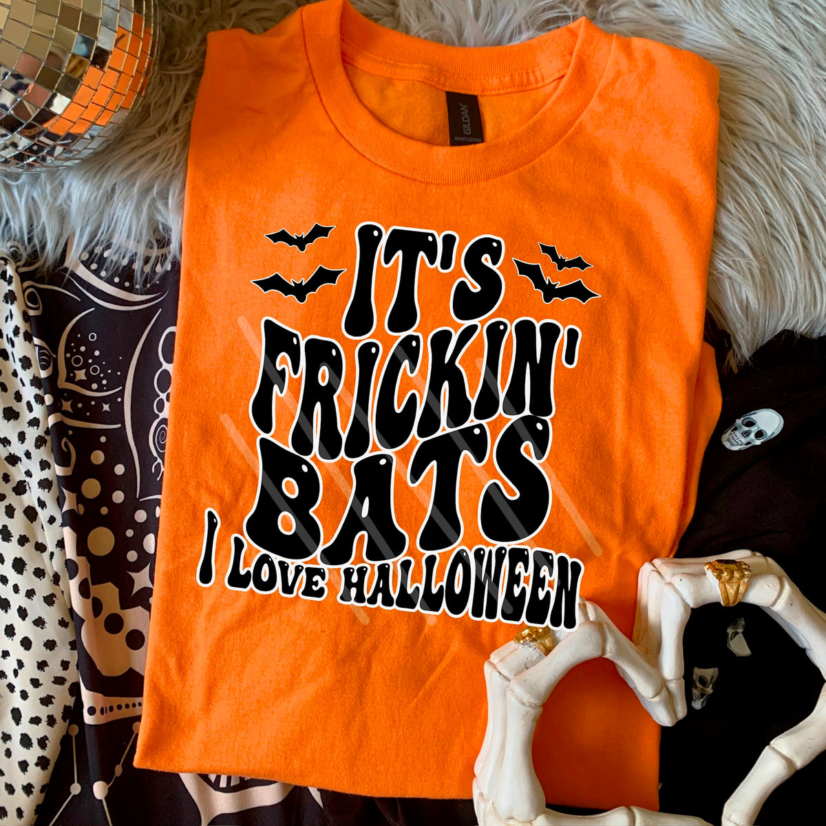 Freakin Bats black and white (MZ) 113498 DTF transfer