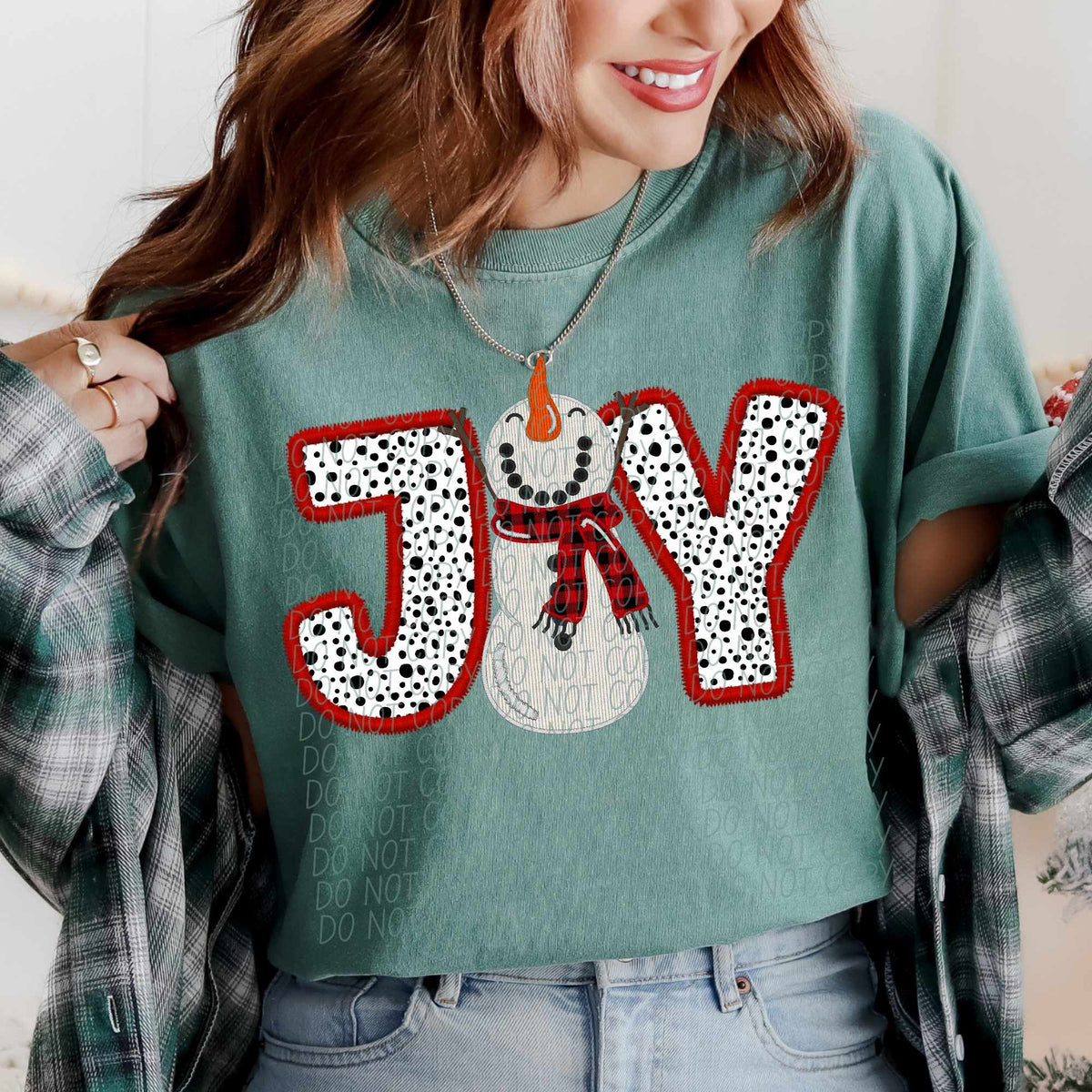 Joy snowman (CITY) 65038 DTF transfer
