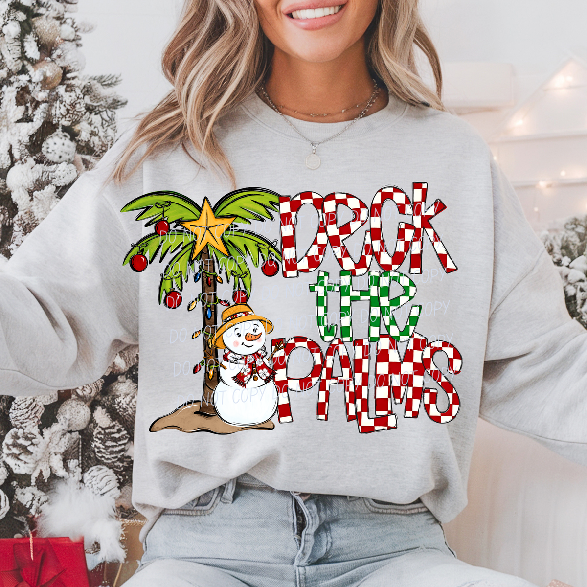 Deck the Palms (CITY)DTF Transfer