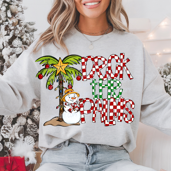 Deck the Palms (CITY)DTF Transfer
