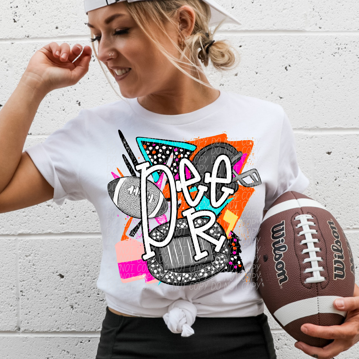 Bright Retro Football Mascots (City)