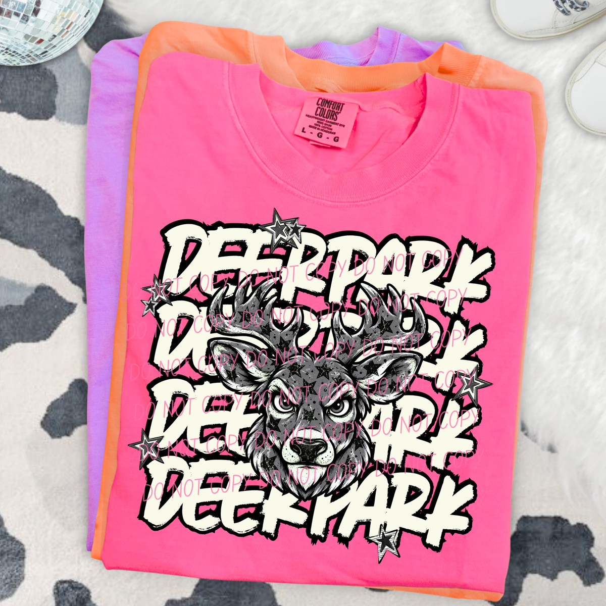 deerpark varsity after dark (city) DTF Transfer