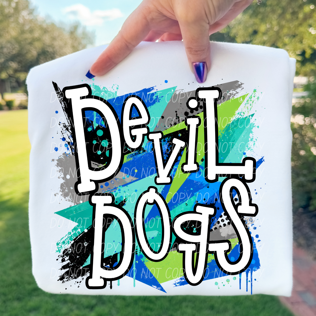 Devil dogs Hallway Hype (City) DTF Transfer