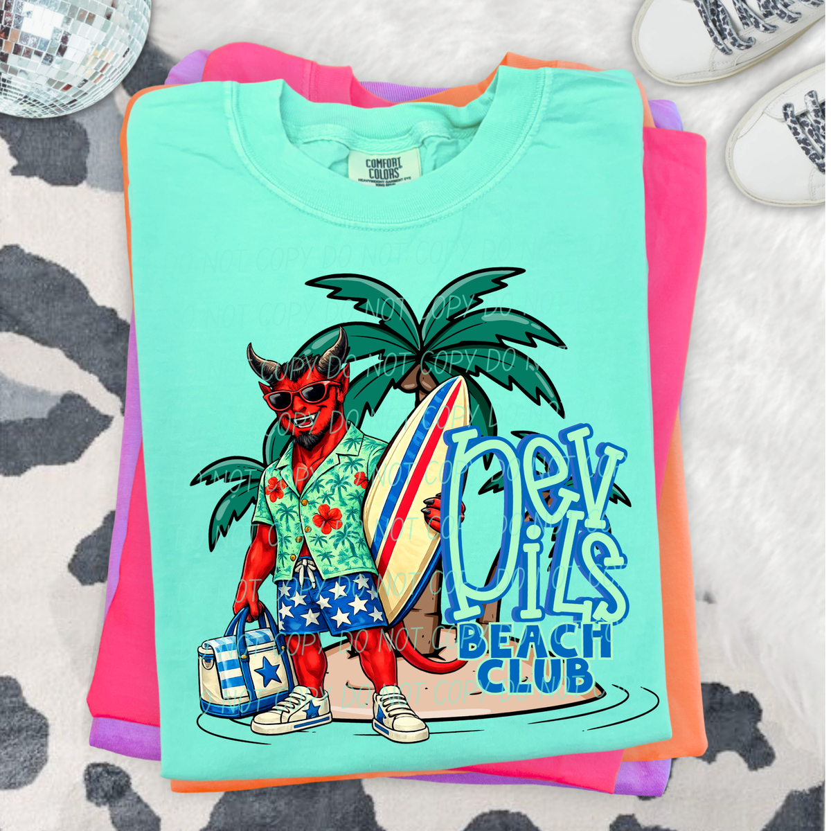 devils beach club (city) DTF transfer