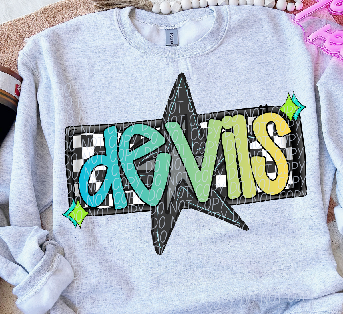 Devils Skater Boy Mascot (City) DTF transfer