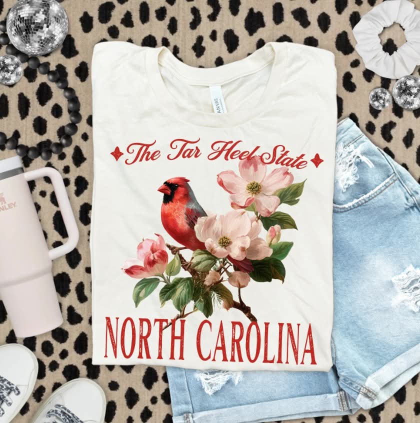 North carolina flowers (s&g) DTF Transfer