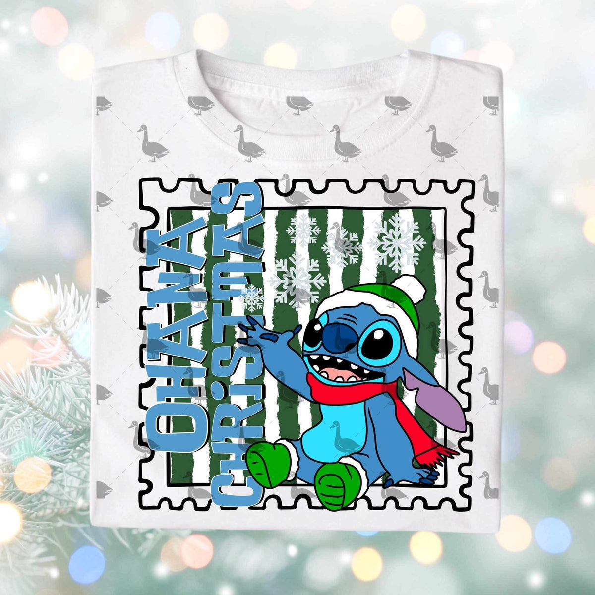 Ohana Christmas (virgo) 111216 DTF transfer