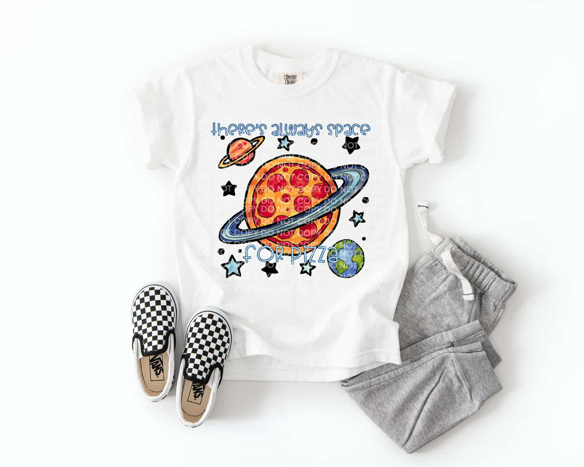 Space For Pizza SCG DTF transfer