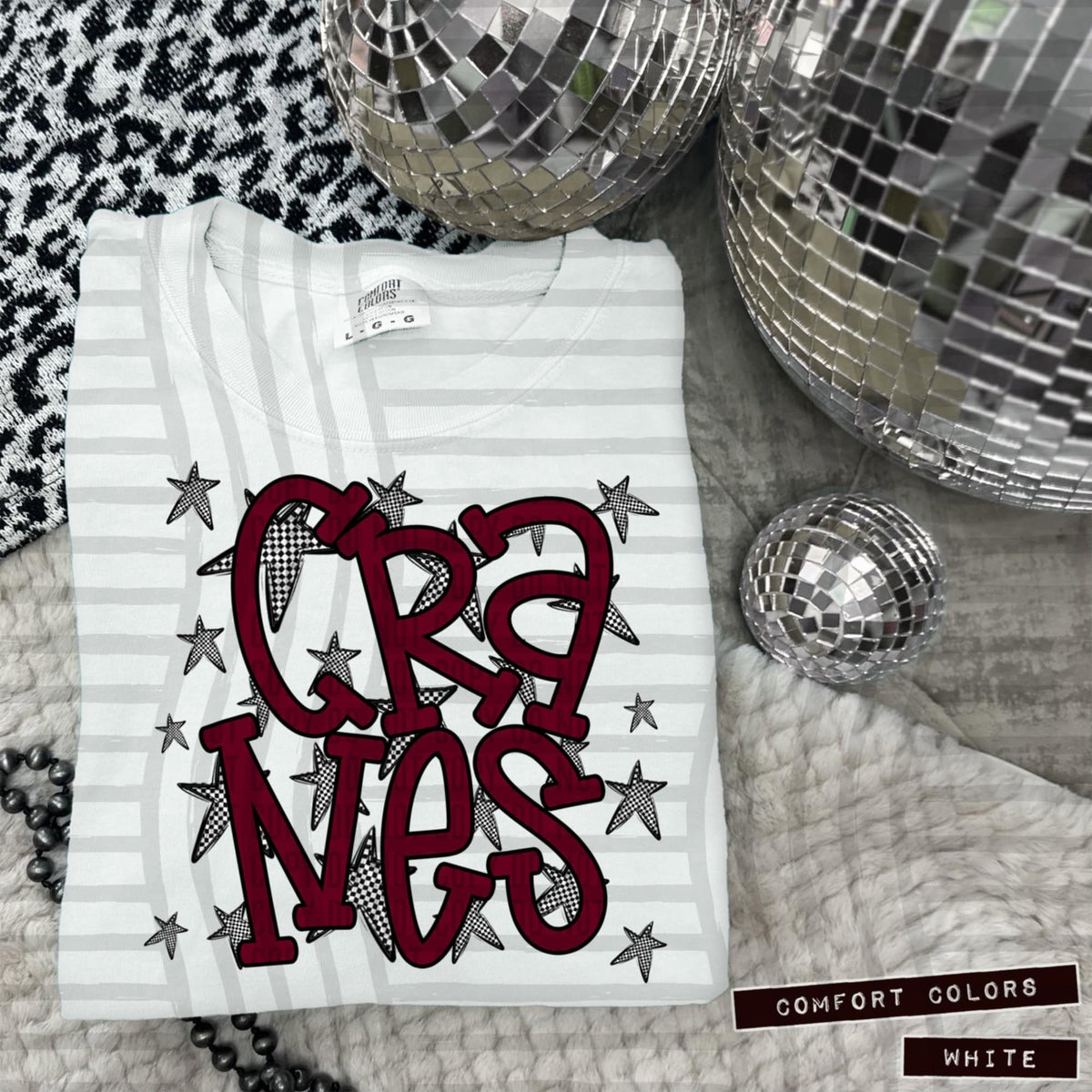 Maroon Staggered Mascots (Caplinger)