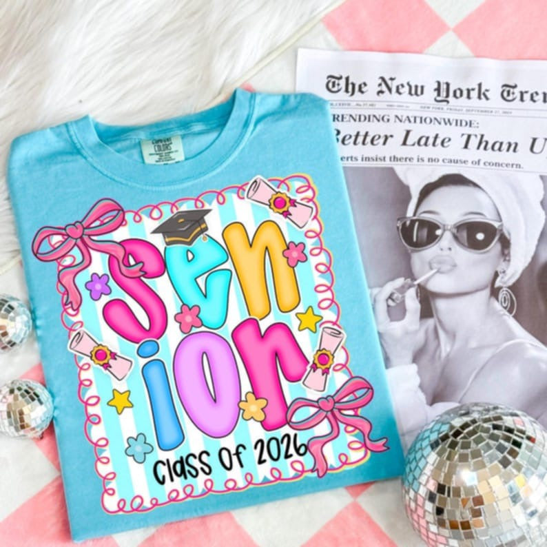 Senior Class Of 2026 DTF transfers