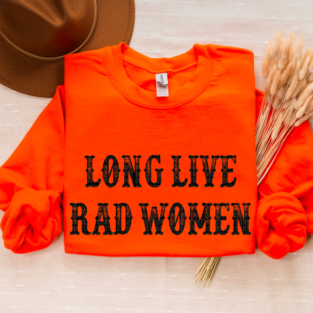 Long live rad women 91777 DTF transfer