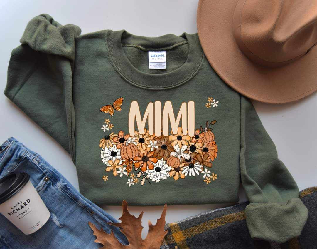 Mimi fall florals 53882 DTF transfer