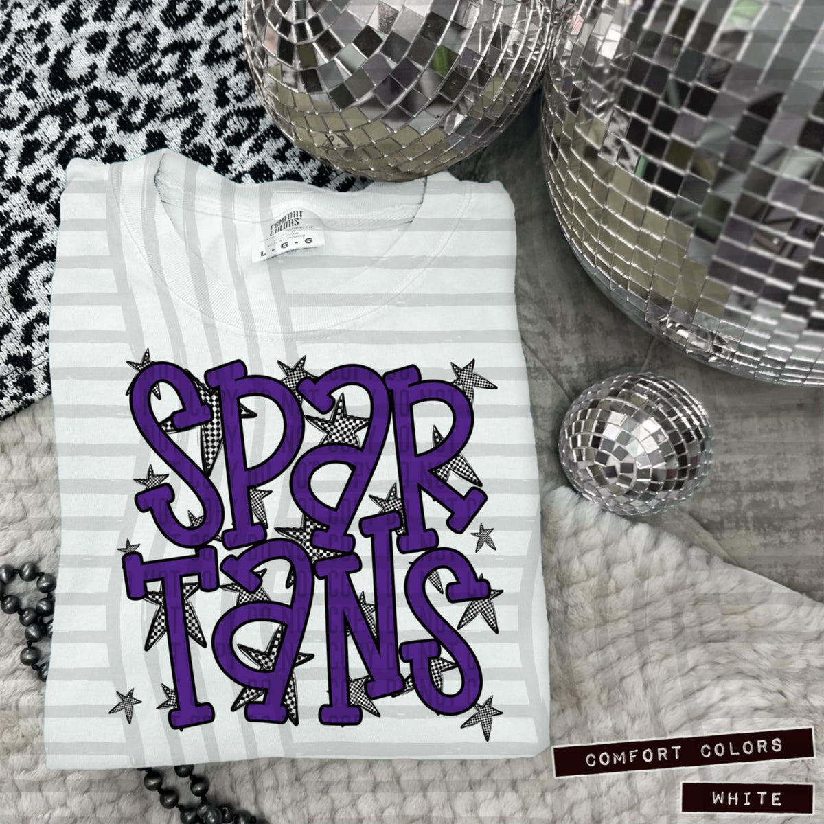 Purple Staggered Mascots (Caplinger)