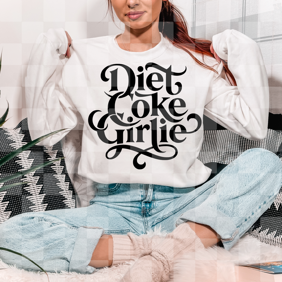 Diet red soda Girlie (Lyttle) DTF Transfer
