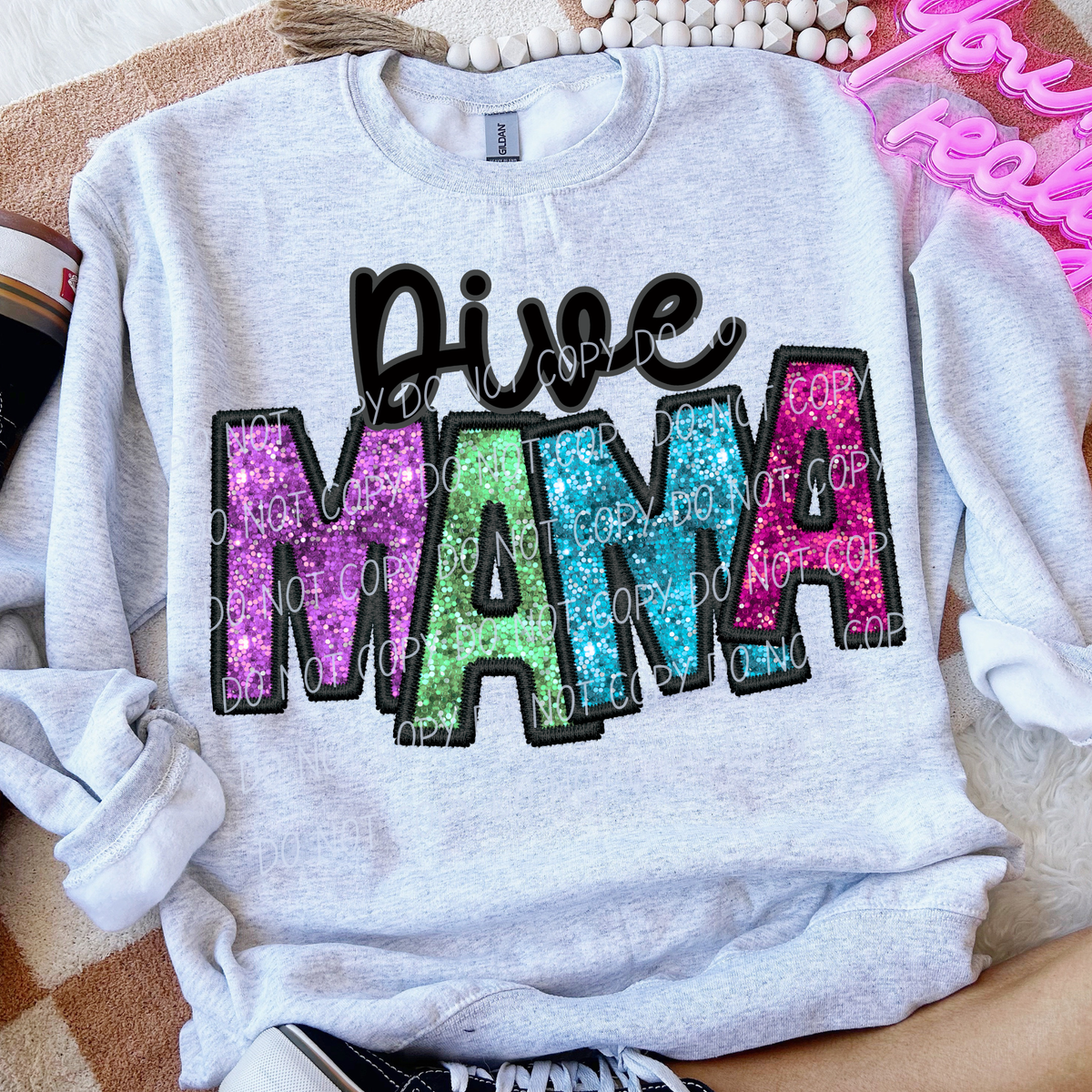 Dive MAMA (CITY) DTF Transfer