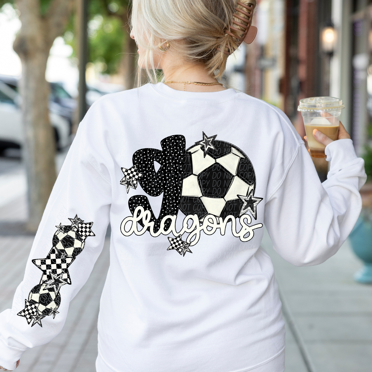 dragons soccer black and white (city)