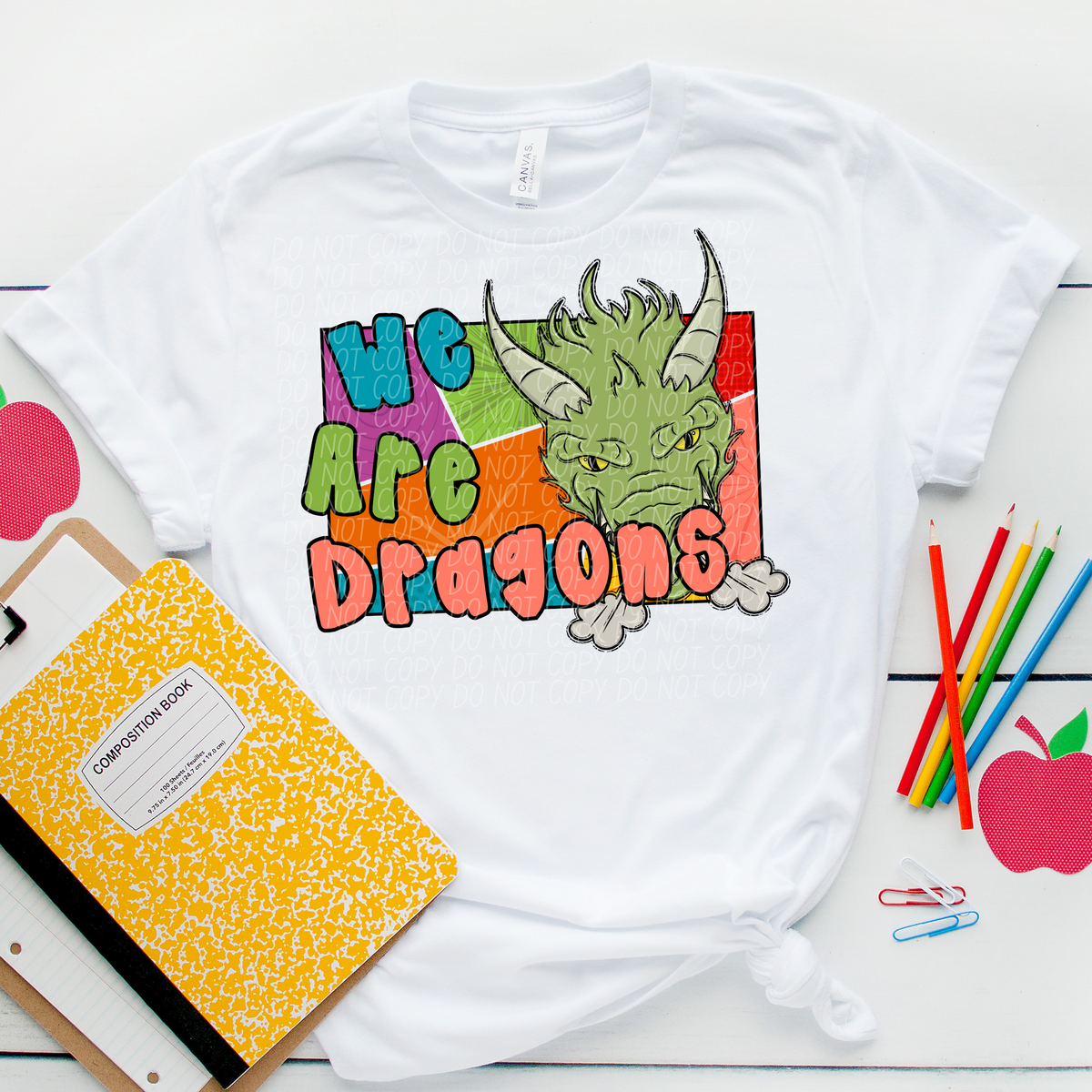 We are dragons retro (City) 109656 DTF transfer