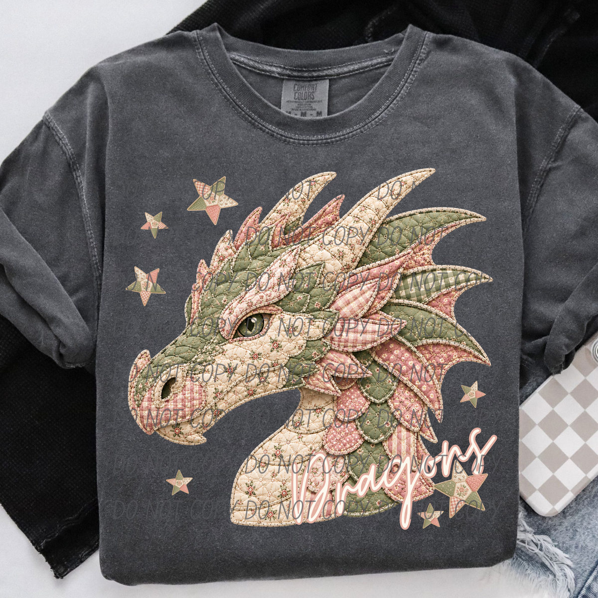 Dragons meemaw mascot (City) DTF Transfer