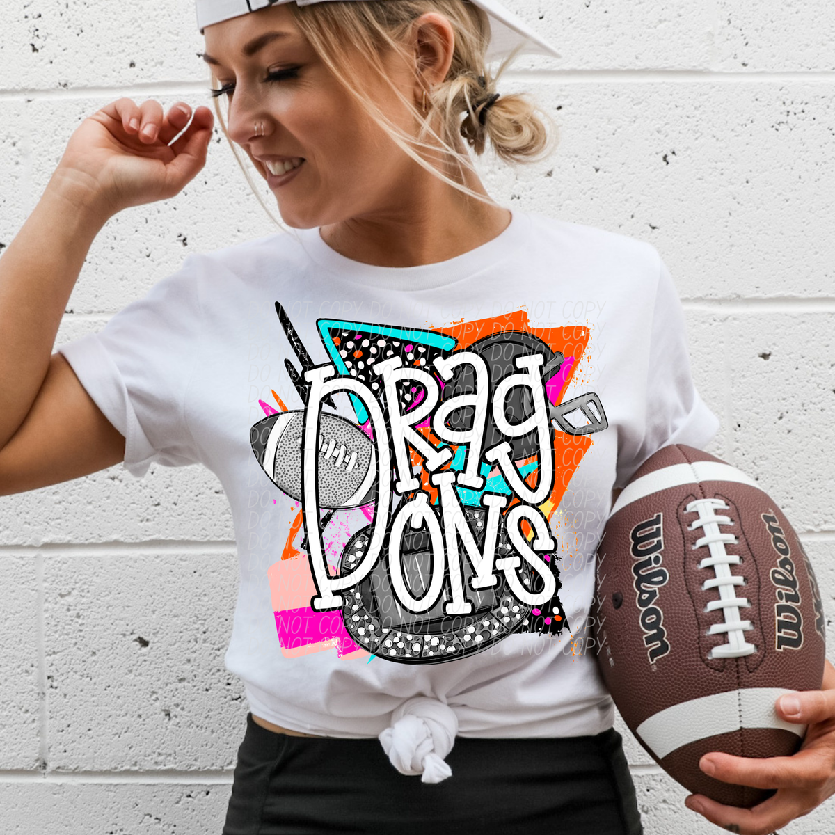 Bright Retro Football Mascots (City)