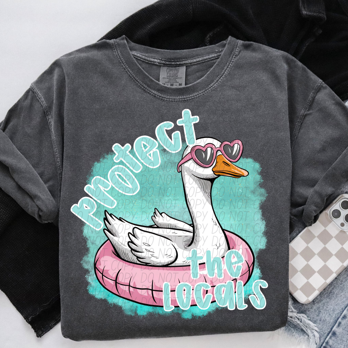 protect the Ducks (CITY) DTF transfer