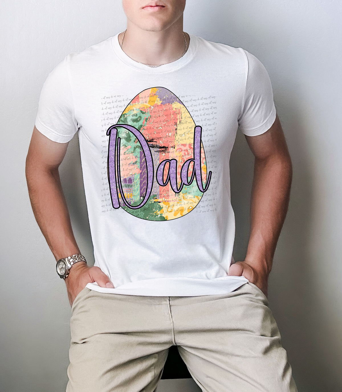 Dad Easter Egg 89287 DTF Transfer