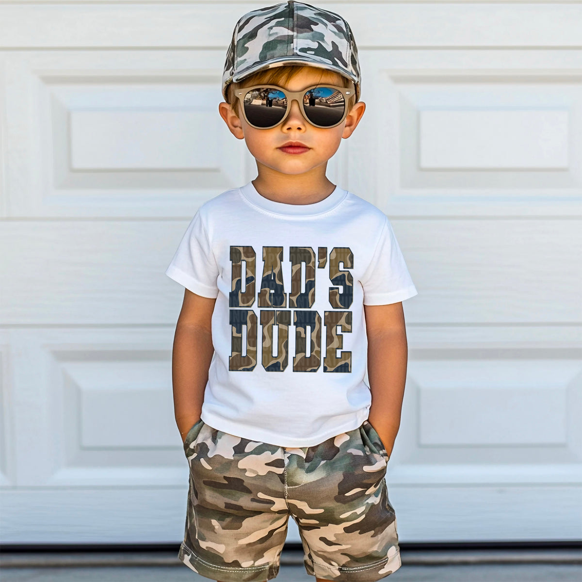 Dad's dude camo 103868 DTF transfer