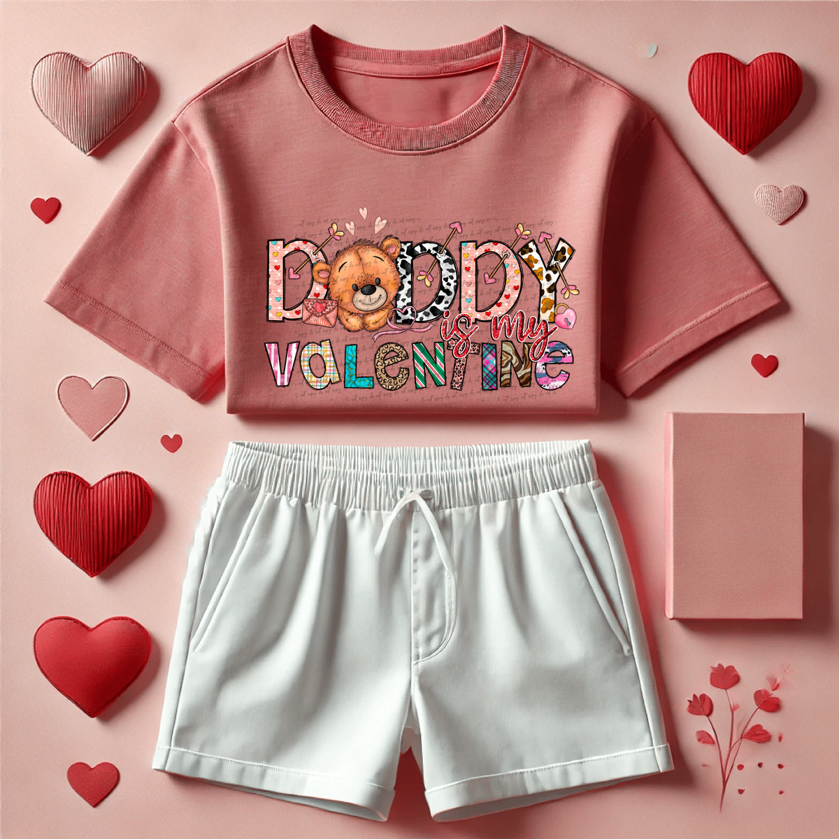 Daddy Is My Valentine 71585 DTF Transfer